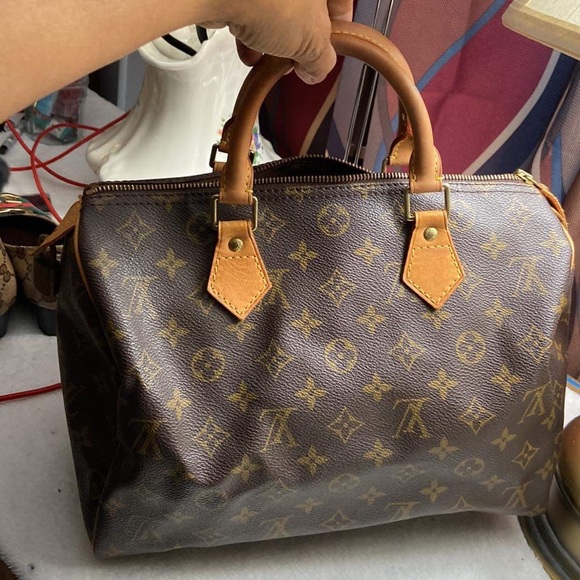 Speedy 30 mono Louis Vuitton - Picture 1 of 8